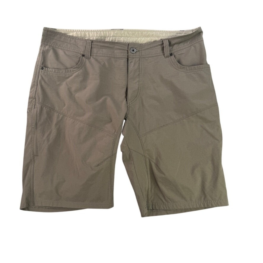 KUHL‎ Silencr Kargo Short Mens 42 Brown Reflex Softshell Hiking 5230